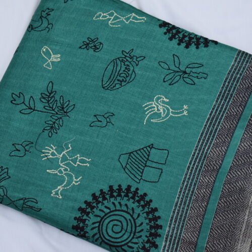 Artisanal Grove Printed Saree